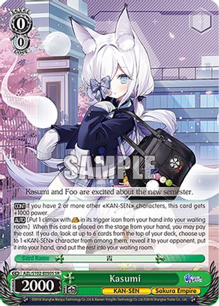 Kasumi (SR) - AZL/S102-E050SSR - Super Rare available at 401 Games Canada