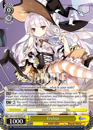 Erebus (SR) - AZL/S102-E025SSR - Super Rare available at 401 Games Canada