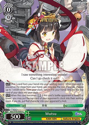 Mutsu - AZL/S102-E057C - Common available at 401 Games Canada