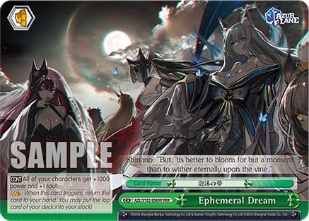 Ephemeral Dream (RRR) - AZL/S102-E069RRRR - Triple Rare available at 401 Games Canada