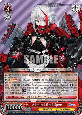 Admiral Graf Spee - AZL/S102-E080R - Rare available at 401 Games Canada