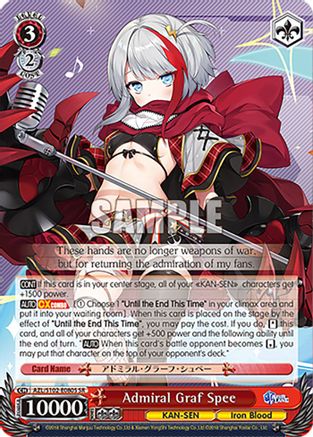 Admiral Graf Spee (SR) - AZL/S102-E080SSR - Super Rare available at 401 Games Canada