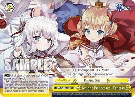Knight Princesses' Fantasy - AZL/S102-E034CC - Climax Common available at 401 Games Canada