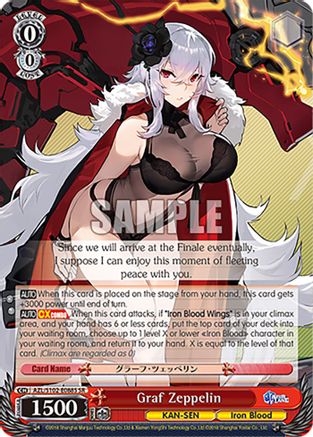 Graf Zeppelin (SR) - AZL/S102-E088SSR - Super Rare available at 401 Games Canada