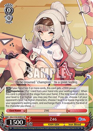 Z46 (SR) - AZL/S102-E089SSR - Super Rare available at 401 Games Canada