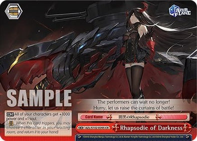 Rhapsodie of Darkness - AZL/S102-E095CR - Climax Rare available at 401 Games Canada