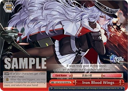 Iron Blood Wings - AZL/S102-E098CC - Climax Common available at 401 Games Canada