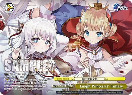 Knight Princesses' Fantasy (PR) - AZL/S102-E144PR - Promo available at 401 Games Canada