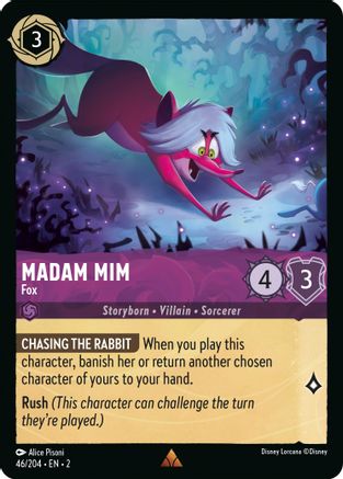 Madam Mim (Fox) - 46/204 - Rare