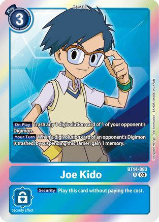 Joe kido - BT14-083 - Rare (Pre-Order) available at 401 Games Canada