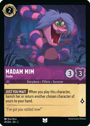 Madam Mim (Snake) - 49/204 - Uncommon