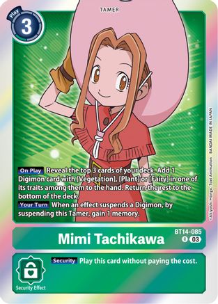 Mimi Tachikawa - BT14-085 - Rare (Pre-Order) available at 401 Games Canada