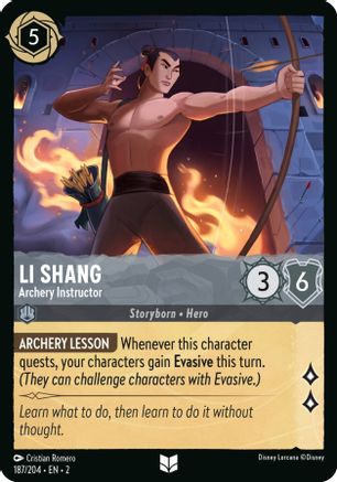 Li Shang (Archery Instructor) - 187/204 - Uncommon