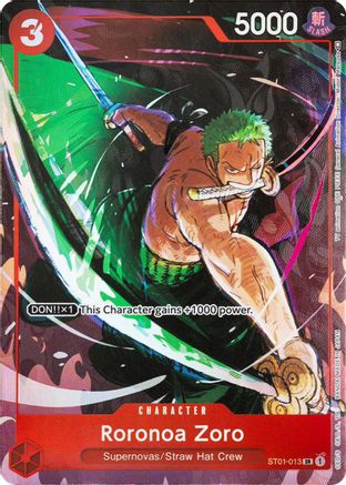 Roronoa Zoro (Gift Collection 2023) - ST01-013 - Super Rare