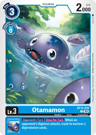 Otamamon - BT14-019 - Common (Pre-Order) available at 401 Games Canada