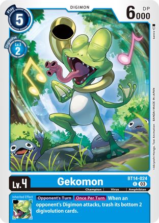 Gekomon - BT14-024 - Common (Pre-Order) available at 401 Games Canada