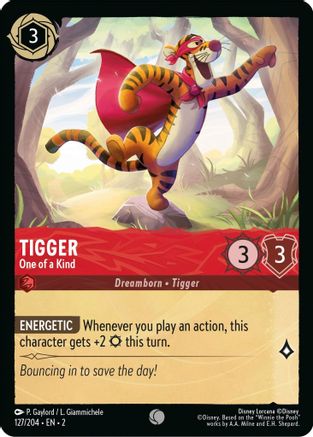 Tigger (One of a Kind) - 127/204 - Common