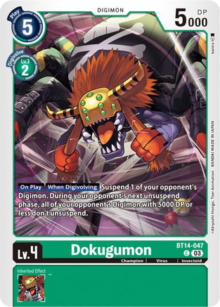 Dokugumon - BT14-047 - Common (Pre-Order) available at 401 Games Canada