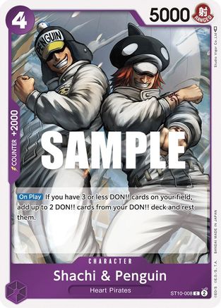 Shachi & Penguin - ST10-008 - Common (Pre-Order) available at 401 Games Canada