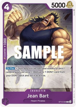 Jean Bart - ST10-009 - Common (Pre-Order) available at 401 Games Canada