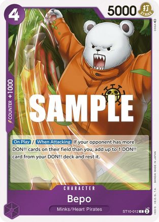 Bepo - ST10-012 - Common (Pre-Order) available at 401 Games Canada