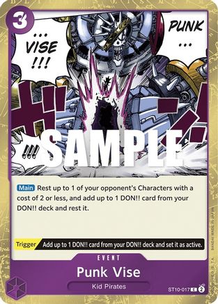 Punk Vise - ST10-017 - Common (Pre-Order) available at 401 Games Canada