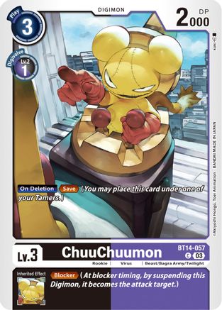 ChuuChuumon - BT14-057 - Common (Pre-Order) available at 401 Games Canada