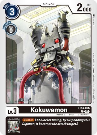 Kokuwamon - BT14-055 - Common (Pre-Order) available at 401 Games Canada