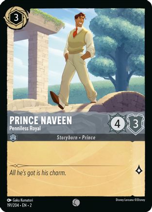 Prince Naveen (Penniless Royal) - 191/204 - Common