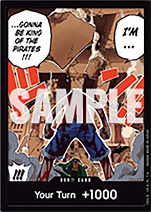 DON!! Card (Luffy vs. Crocodile) (Devil Fruits Collection Vol. 1) - DON!! - DON!!