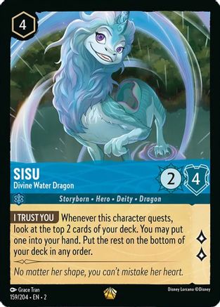 Sisu (Divine Water Dragon) - 159/204 - Legendary