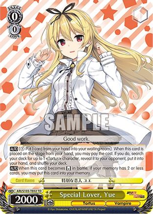 Special Lover, Yue - ARI/S103-TE02TD - Trial Deck