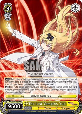 The Last Vampire, Yue - ARI/S103-TE07TD - Trial Deck