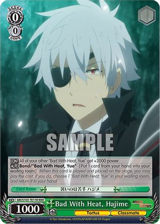 Bad With Heat, Hajime (RRR) - ARI/S103-TE11R(RRR) - Triple Rare