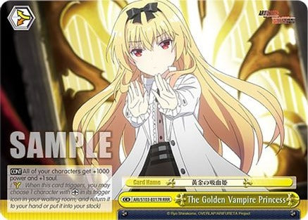 The Golden Vampire Princess (RRR) - ARI/S103-E017RRRR - Triple Rare