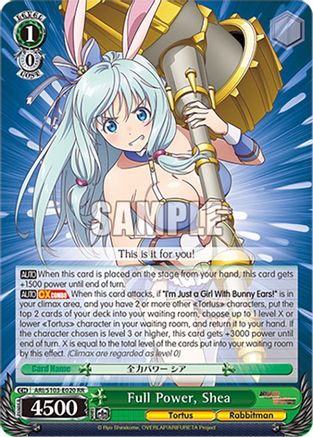 Full Power, Shea - ARI/S103-E020RR - Double Rare