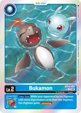 Bukamon (Blast Ace Box Promotion Pack) - BT14-002 - Uncommon