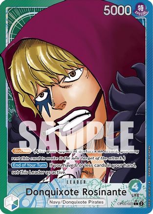 Donquixote Rosinante (022) (Alternate Art) - OP05-022 - Leader