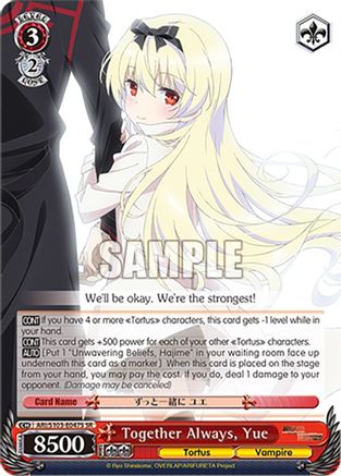 Together Always, Yue (SR) - ARI/S103-E047SSR - Super Rare