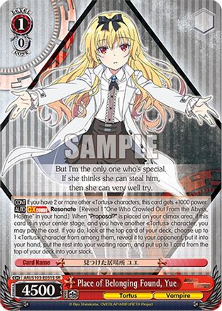 Place of Belonging Found, Yue (SR) - ARI/S103-E051SSR - Super Rare