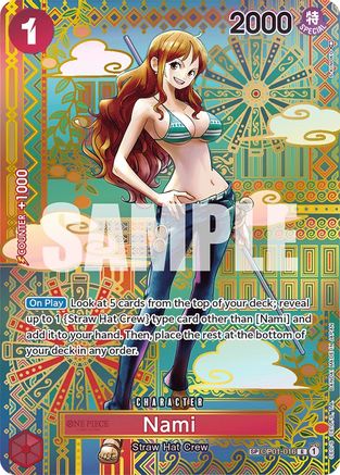 Nami (OP05 SP) - OP01-016 - Rare