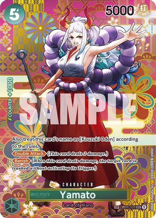 Yamato (OP05 Special) - OP01-121 - Secret Rare