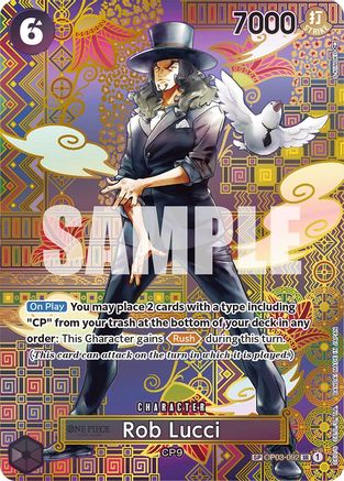 Rob Lucci (092) (OP05 SP) - OP03-092 - Super Rare