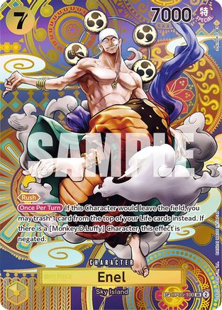 Enel (100) (OP05 SP) - OP05-100 - Super Rare