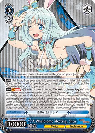 A Wholesome Meeting, Shea - ARI/S103-E073RR - Double Rare