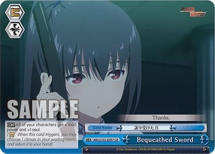 Bequeathed Sword - ARI/S103-E097CR - Climax Rare