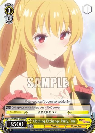 Clothing Exchange Party, Yue - ARI/S103-E101PR - Promo