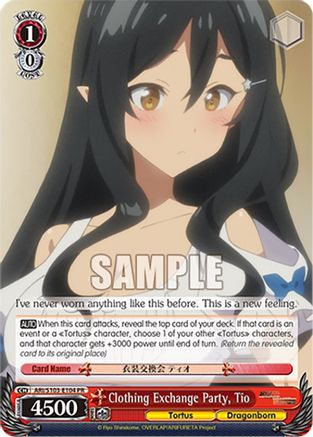 Clothing Exchange Party, Tio - ARI/S103-E104PR - Promo