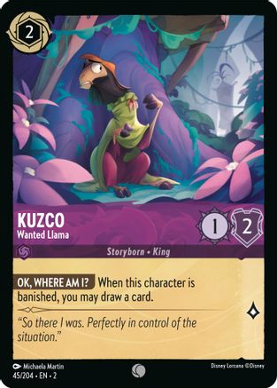 Kuzco (Wanted Llama) - 45/204 - Common