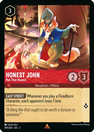 Honest John (Not That Honest) - 109/204 - Rare